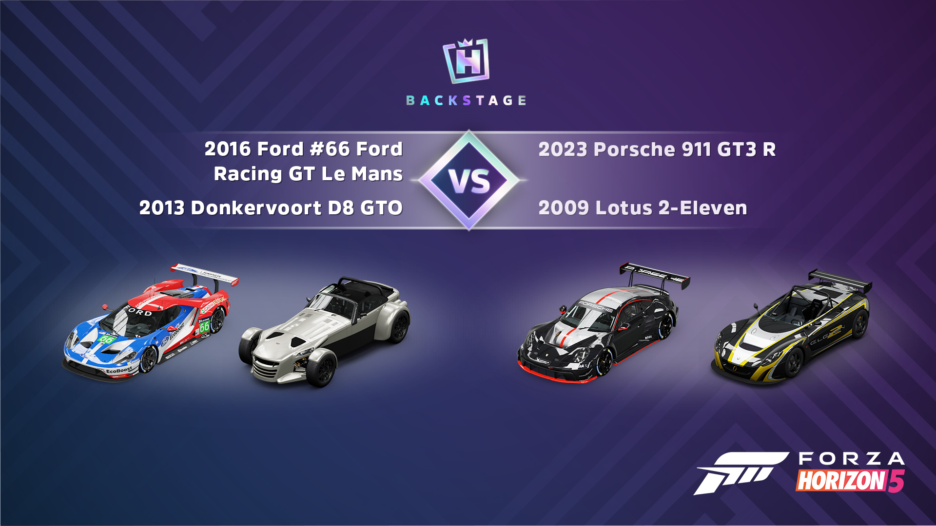 Four Supercars for One Super Battle!-四辆超级跑车，一场超级对决！